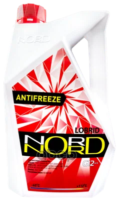 Антифриз NORD High Quality Antifreeze готовый -40C красный 3 кг NR 22243