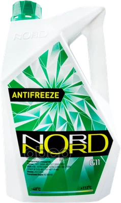 Антифриз NORD High Quality Antifreeze готовый -40C зеленый 3 кг NG 22267