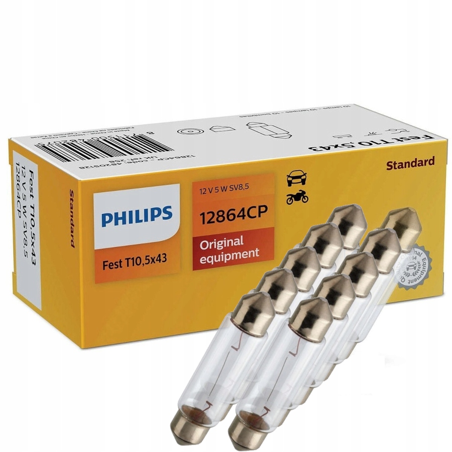 Информация о товаре PHILIPS 12864CP - Лампа накаливания