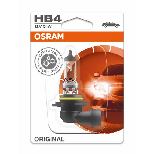 Лампа 12V HB4 51W P22d OSRAM ORIGINAL LINE 1 шт. картон 9006