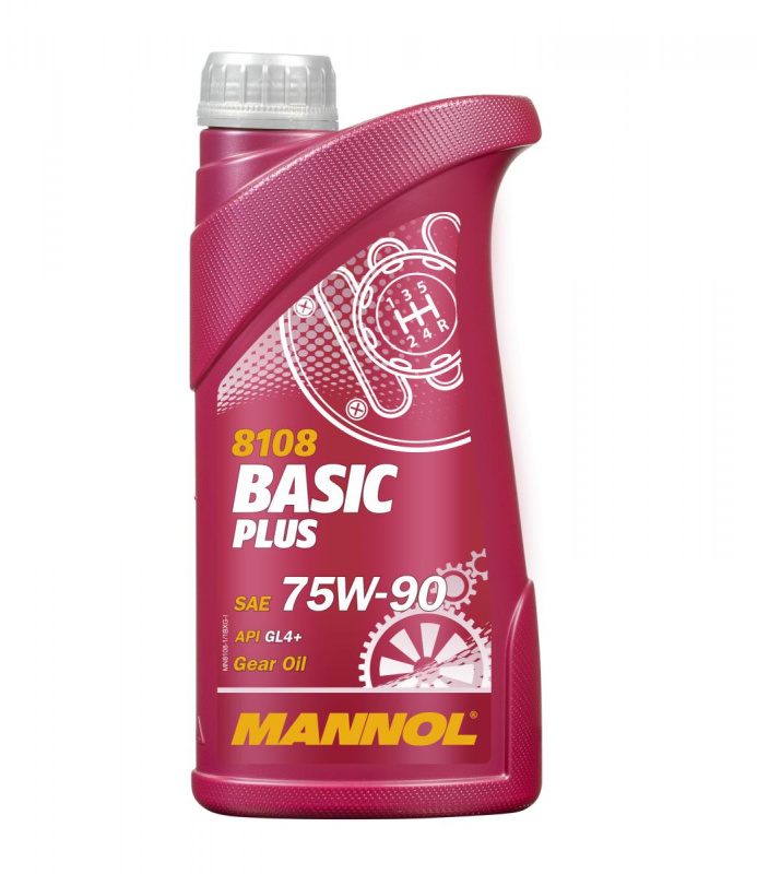 Масло трансмиссионное Mannol Basic Plus GL-4 75W90 1 л 1321