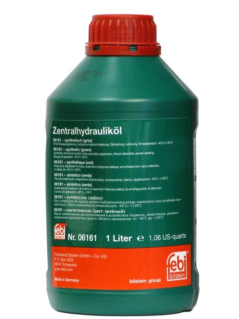 Жидкость гидроусилителя FEBI Power Steering Fluid -40 +130 зеленый 1 л 06161